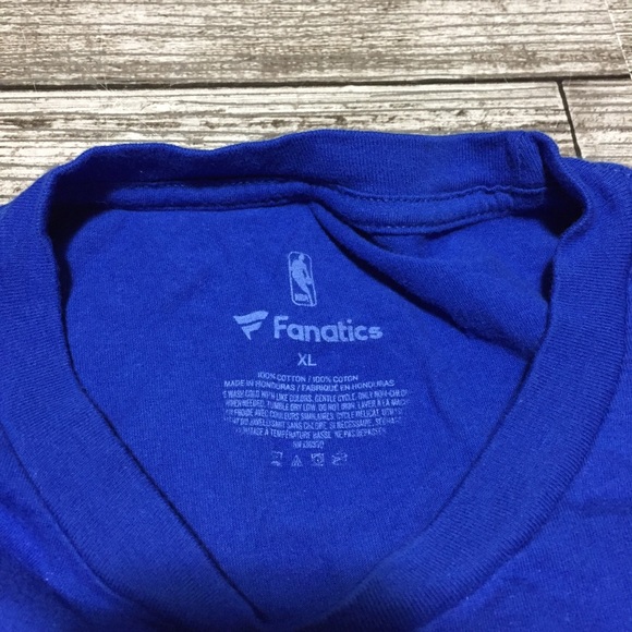 Fanatics Golden State Warriors NBA T Shirt Men’s XL Blue Yellow Thompson #11 - Picture 7 of 7